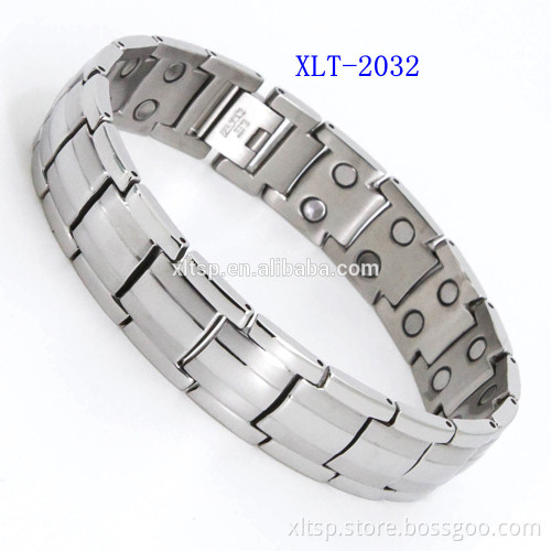 Best qualtiy titanium germanium blood pressure magnetic bracelet